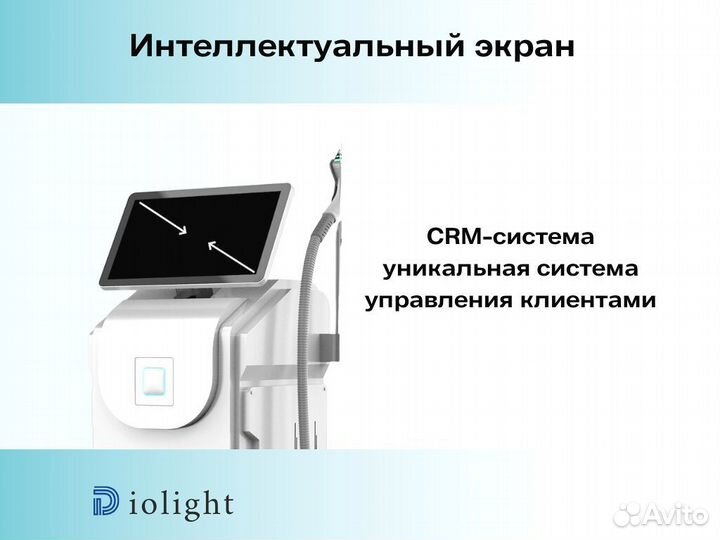 Лазерный аппарат diolight UltraOne 1800dp, рассрочка