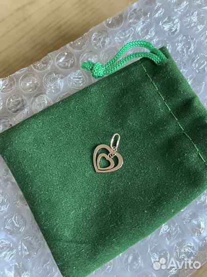 Золотая подвеска