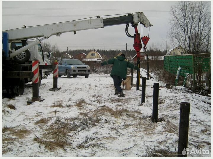 Винтовые сваи. Реконструкция фундамента