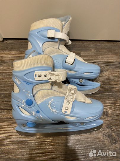 Коньки раздвижные nordway 34-37