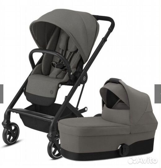 Детская коляска Cybex Balios S 2 в 1, Серый