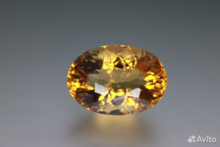 Цитрин 11,75 карата из Бразилии