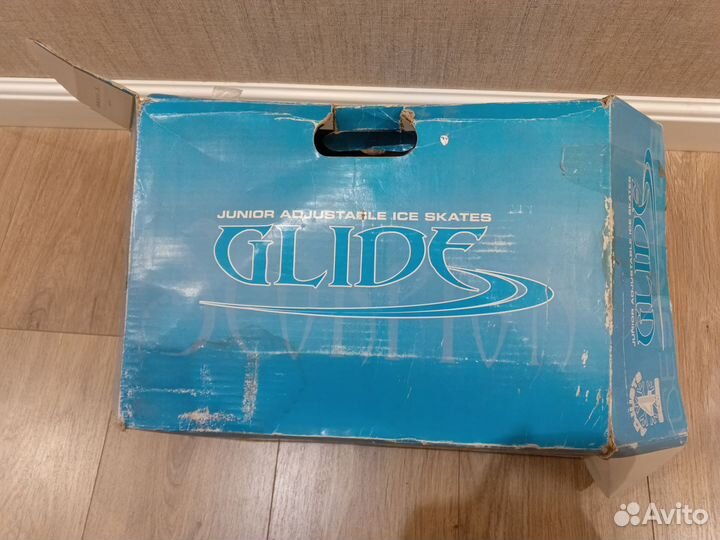 Детские раздвижные коньки 31-36 glide scorpion