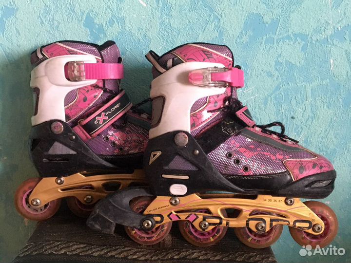 Ролики детские раздвижные