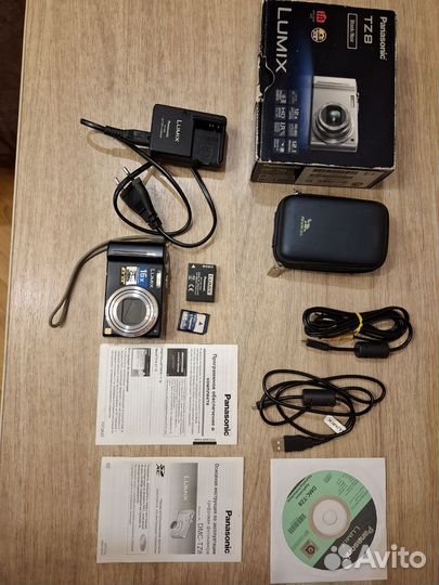 Фотоаппарат panasonic tz8