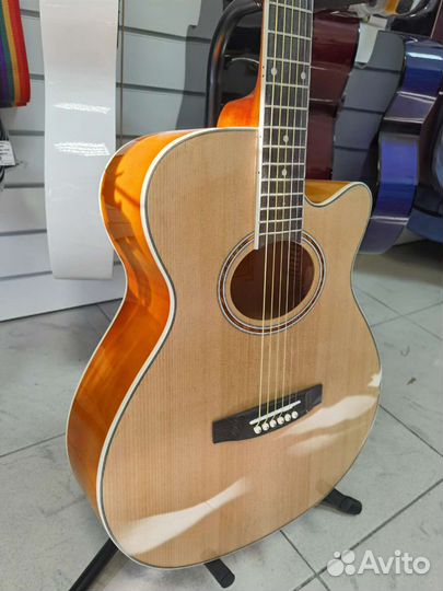Фольковая гитара homage LF-401C-N в наличии