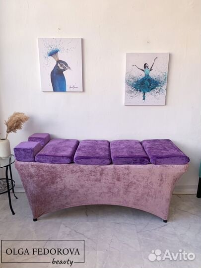 Матрас на кушетку для наращивания с эффектом памят