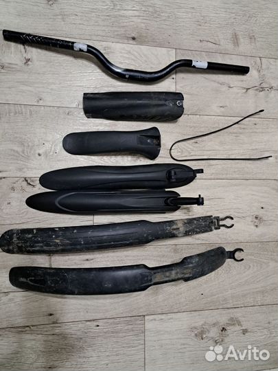 Крылья для велосипеда и покрышка с камерой на 24