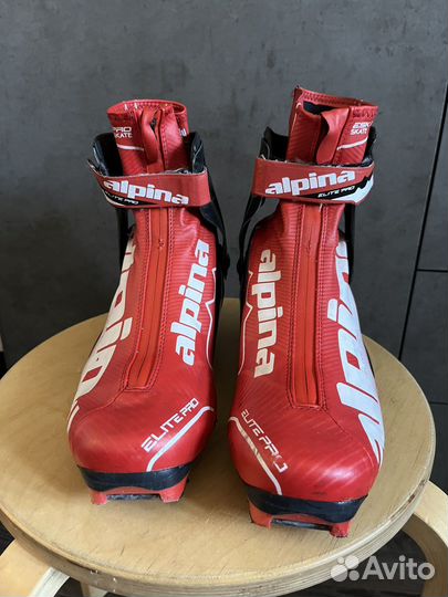 Лыжные ботинки alpina elite pro skate