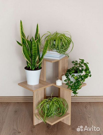 Полка для цветов напольная