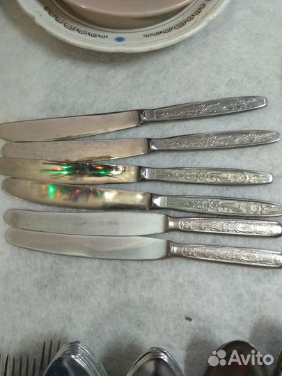 Ножи, вилки, ложки СССР