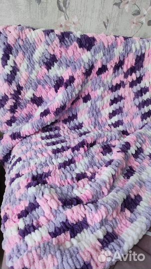 Плюшевый плед для новорожденных