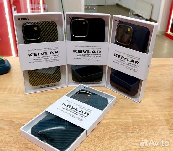 Кевларовый чехол для iPhone