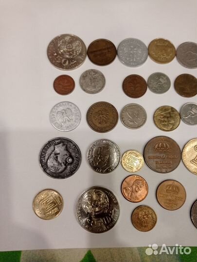 Набор иностранных монет