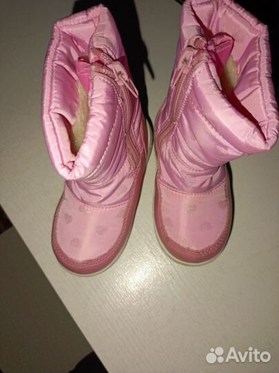 Сапоги зимние детские 24