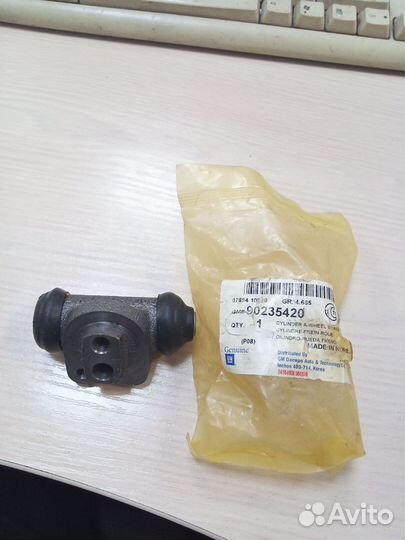 Цилиндр тормозной задний Nexia