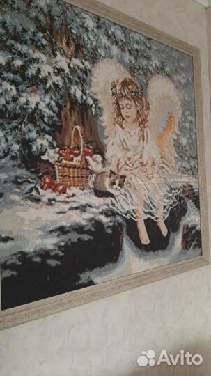 Алмазная живопись, ручная работа