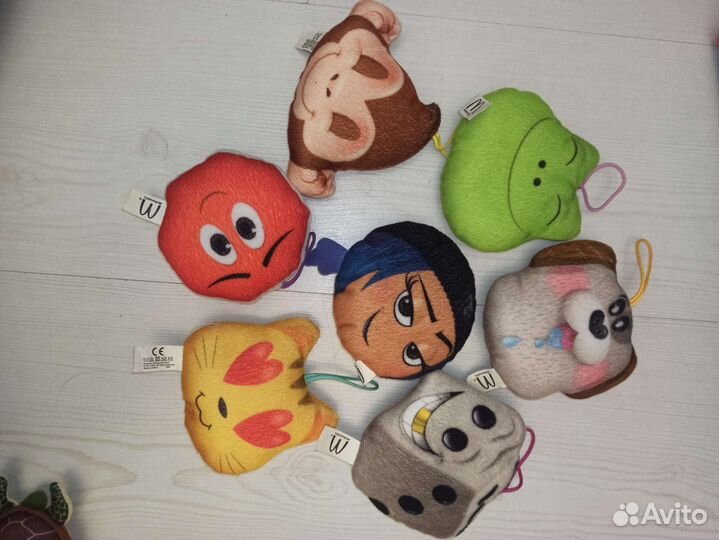 Мягкие игрушки из макдональдса