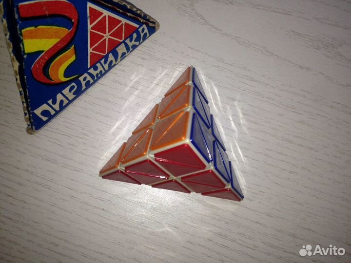 Пирамидка молдавская, логическая игра, СССР 1986г