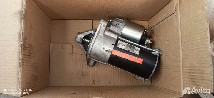 Стартер новый хундай акцент АКПП