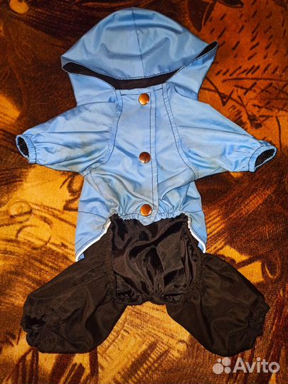 Дождевик для собак размер М