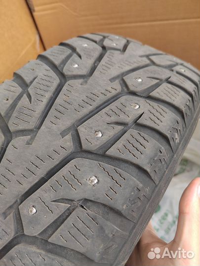 Зимняя резина шипованная на дисках штамп 195/60r15