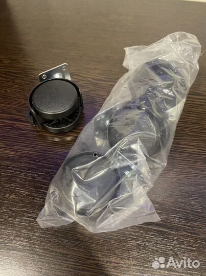 Комплект колесных опор (чёрные)