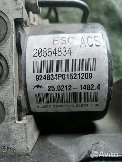 Блок ABS Cadillac Srx 3.0 бензин 2010