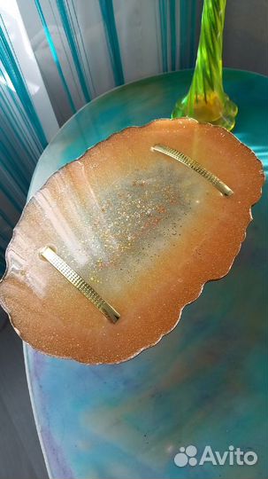 Поднос для завтрака + 2 подстаканника