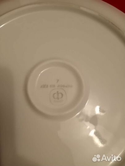 Блюдо фарфоровое СССР