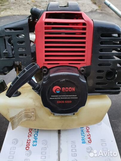 Бензокоса бензо триммер кусторез 52cc edon