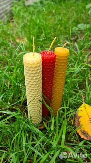 Натуральные свечи из воска