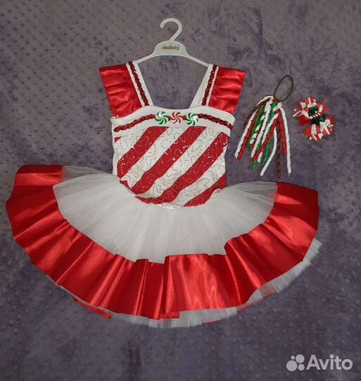 Платье для девочки+аксессуары для волос