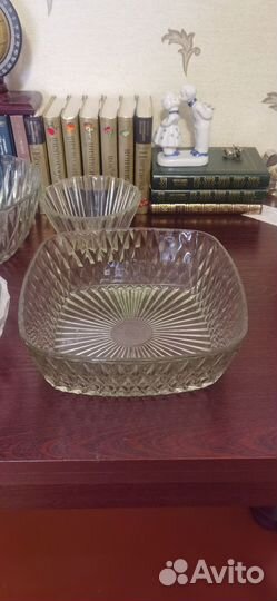 Набор салатников стекло СССР