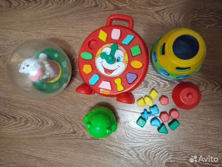 Развивающие игрушки пакетом