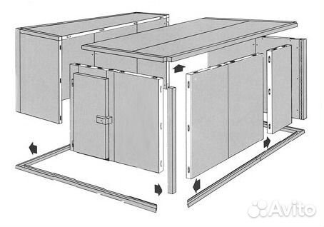 Холодильная камера 11.42 м3 ппу80 Вналичии