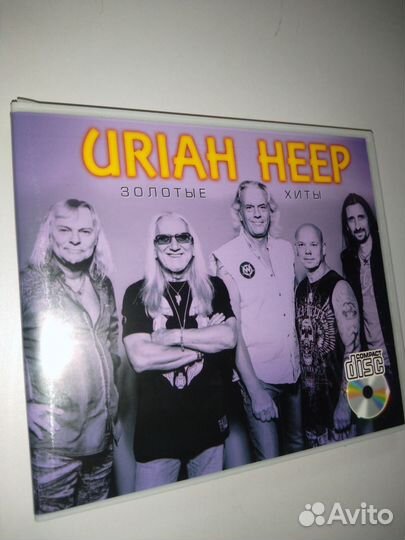 CD диск. uriah heep. Золотые хиты