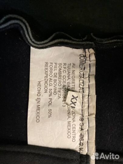 Шляпа сомбреро Мексика