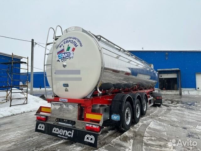 Полуприцеп пищевая цистерна Santi Молоковоз, 2024