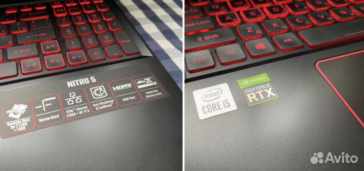 Игровой ноутбук Acer Nitro 5 AN515 15.6