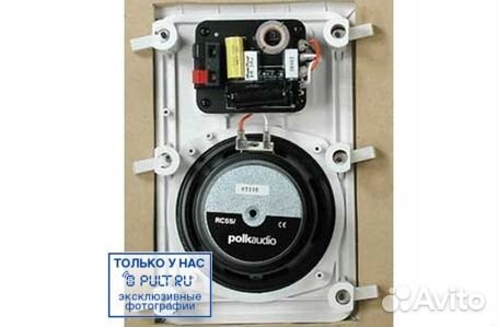 Встраиваемая акустика Polk audio IW RC55i white