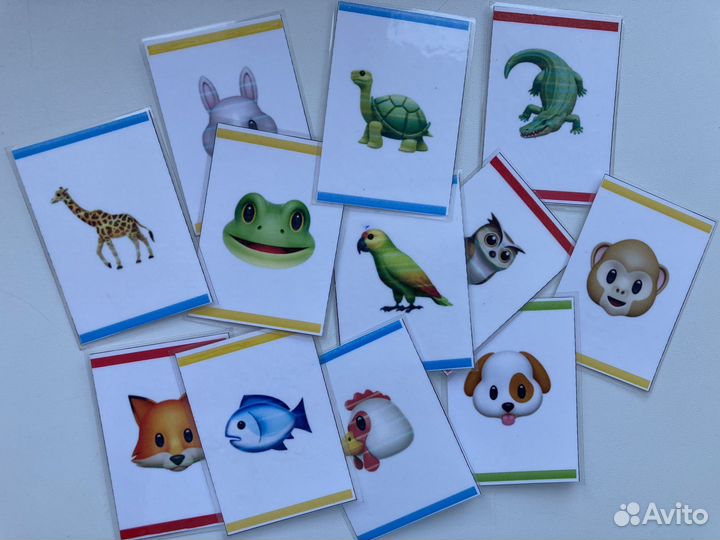 Карточки Животные