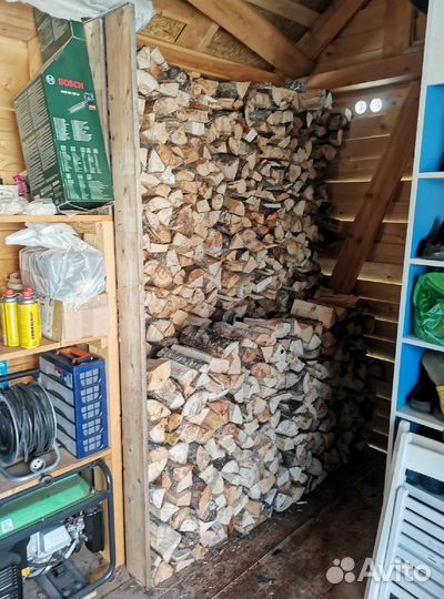 Дрова колотые