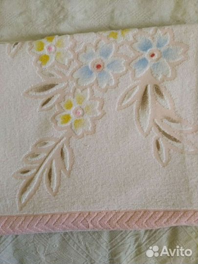 Простынь махровая