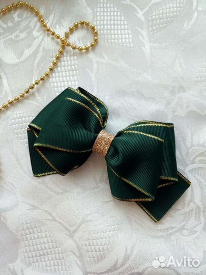 Заколка бант для волос