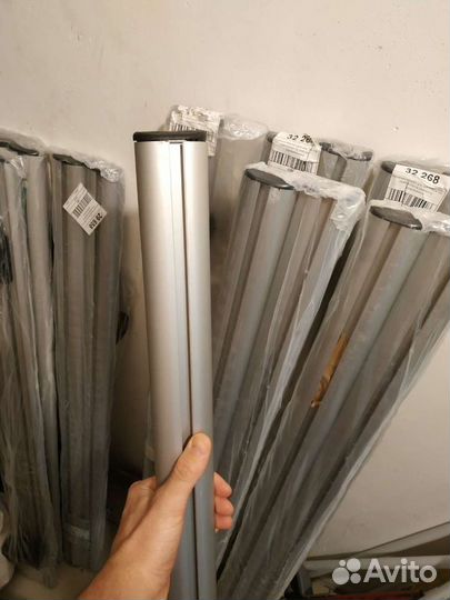 Багажник на рейлинги, новый аэродинамический