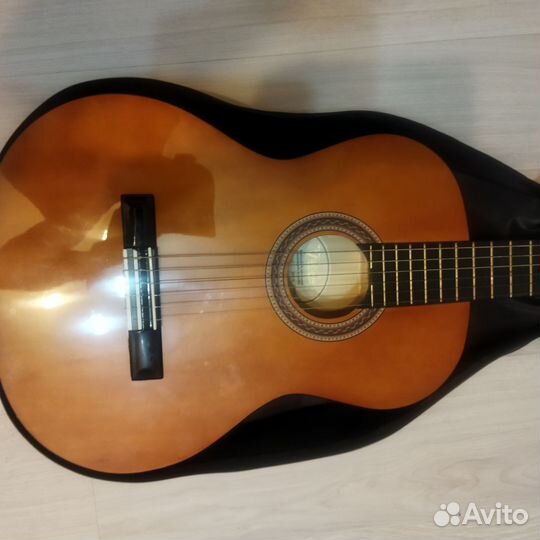 Классическая гитара шестиструнная бу