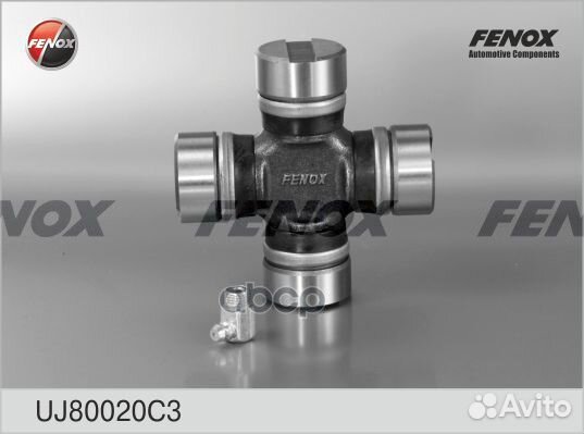 Крестовина кард.вала GAZ 53 UJ80020C3 fenox