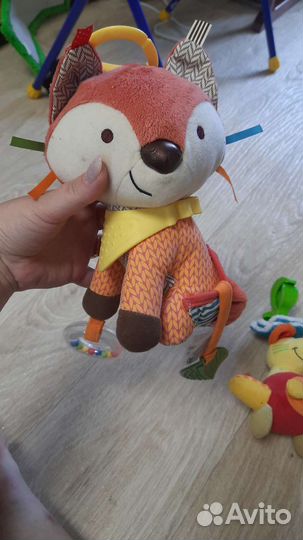 Игрушка погремушка грызунок развивающая