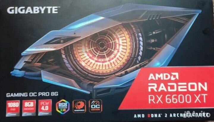 Видеокарта RX 6600xt